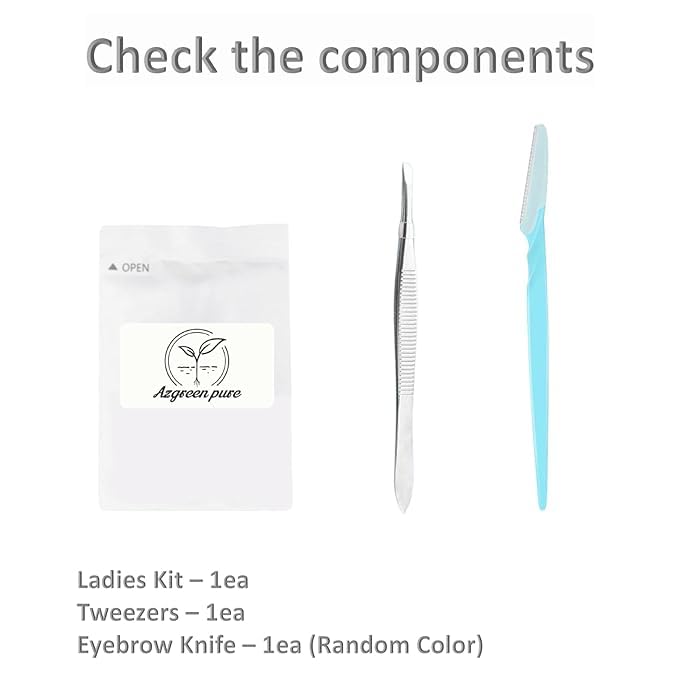 AHC TEN REVOLUTION Real Eye Cream for Face Season10 30ml X 2ea + 12ml With Ladies Kit + Eyebrow Knife + Tweezers