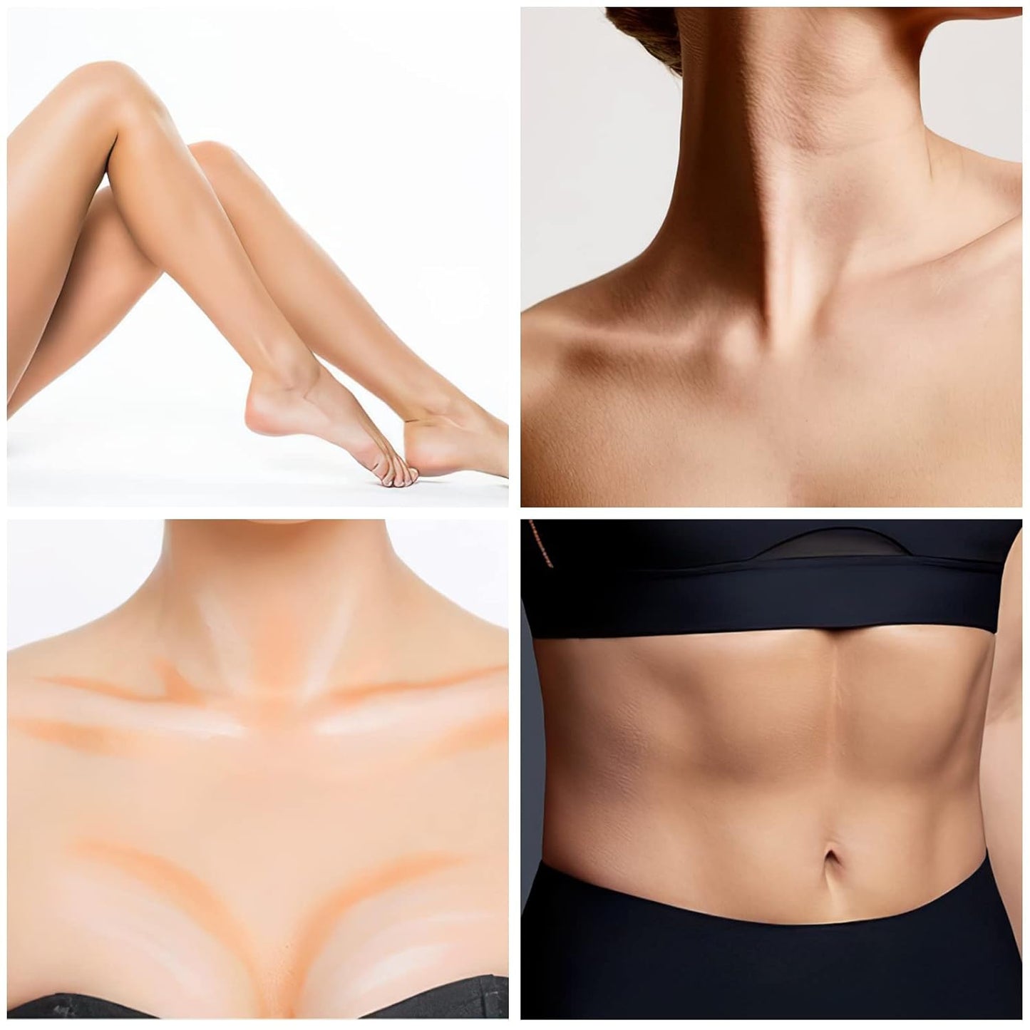 FOCALLURE 2 in 1 Cream Bronzer and Highlighter Stick,Non-greasy & Non-drying Contour Pencil,Easy to Create a Natural Matte Finishing,Long Lasting & Waterproof Face Brighten Make up Pen,MELTED BUTTER