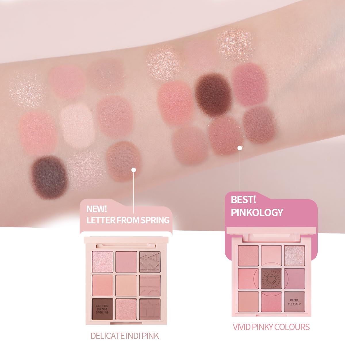 HOLIKA HOLIKA MY FAVE MOOD EYE PALETTE (11 LETTERFROMSPRING)