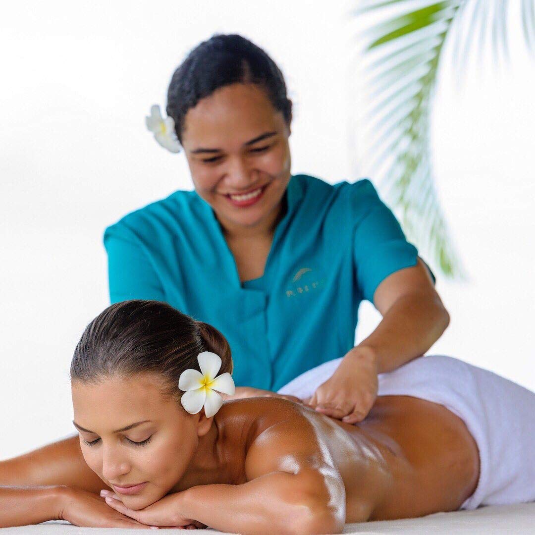 Pure Fiji Spa Gifts for Women and Man - Body Gift Box Include: Sugar Scrub , Bath and Body Oil, Body Butter and Body Lotion, Scent Frangipani