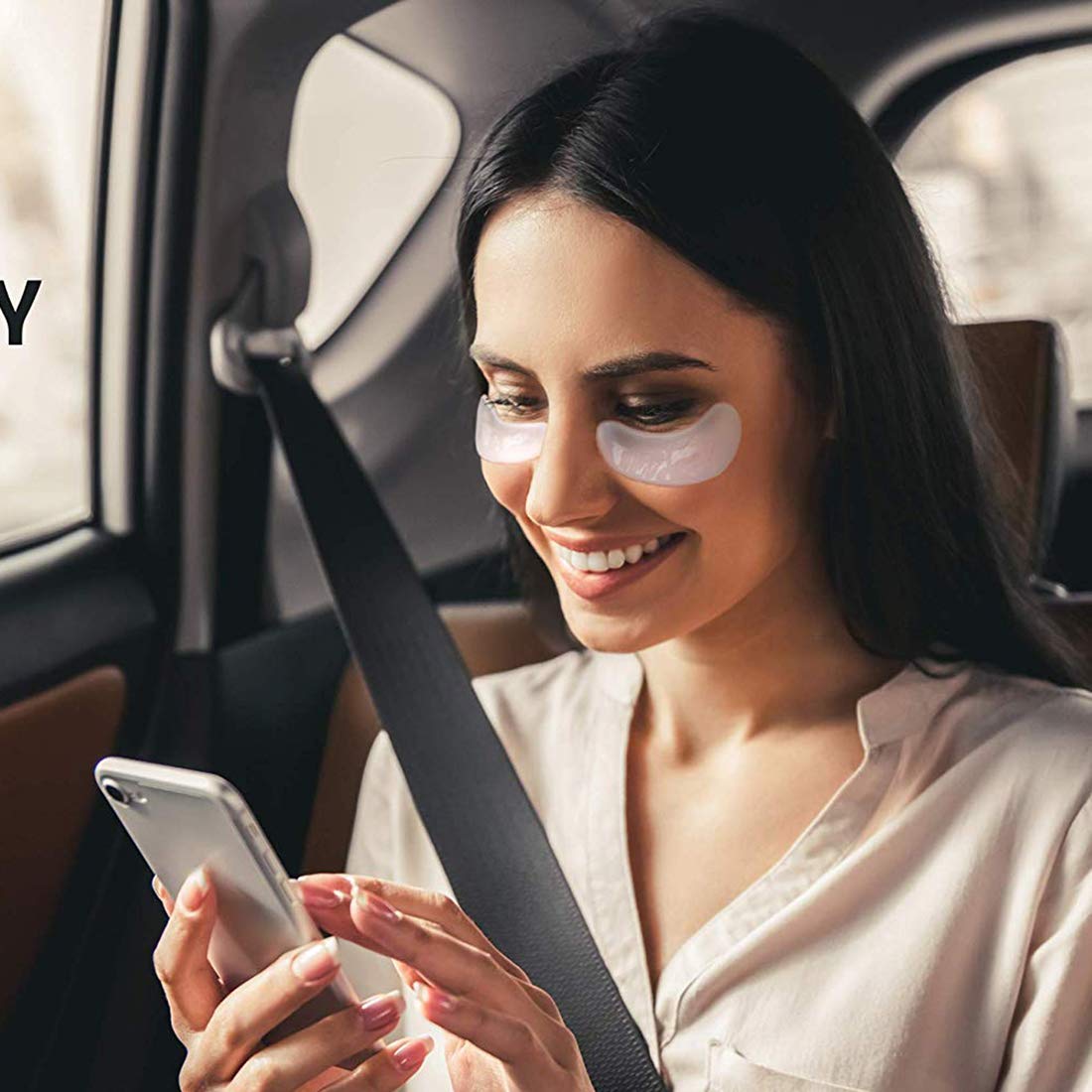 Jakuva Under Eye Patches 30PCS Pairs Collagen Eye Masks Eye Patches for Dark Circles and Puffy Eyes, Reduce Wrinkles, Gel Eye Mask Skincare for Moisturizing, Eye Bags Treatment, White