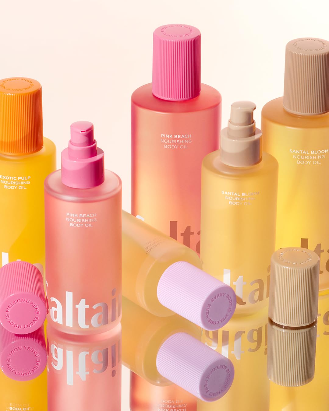 Saltair Body Oil. Jumbo Size Pink Beach After Shower and Bath Oil Moisturizer for Women and Men. Botanical, Non-Greasy, and Well-Absorbing Lotion for Hydrating Dry Skin. 10oz Bottle