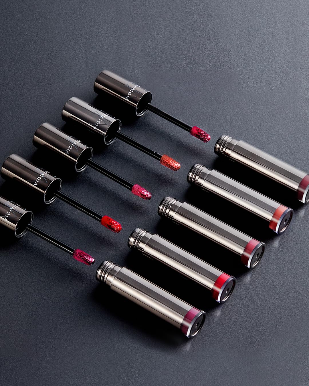 VIDIVICI Millennial Tint Glit - Transfer Proof Moisture Korean Lip Tint with Long-Lasting Color, Lightweight Water Jelly Texture, Hydrating & Smudge-Free Lip Stain, 0.13oz (03 LOVE GROSE)