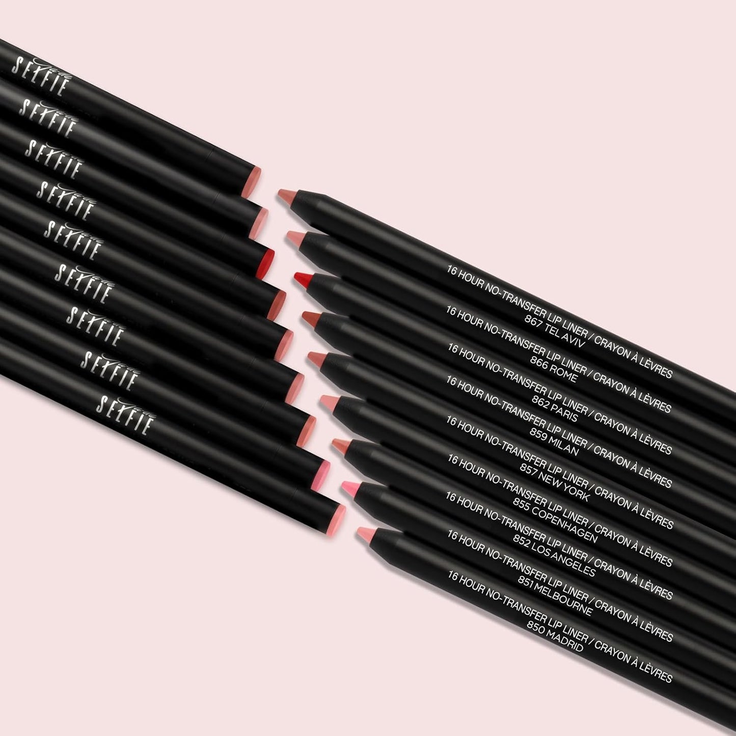 GA-DE Selfie 16 Hours Lip Liner, 852 - Long-Lasting, Transfer-Resistant Lip Liner Pencil - Lightweight, Creamy Soft Texture, High-Pigmented - 0.02 oz