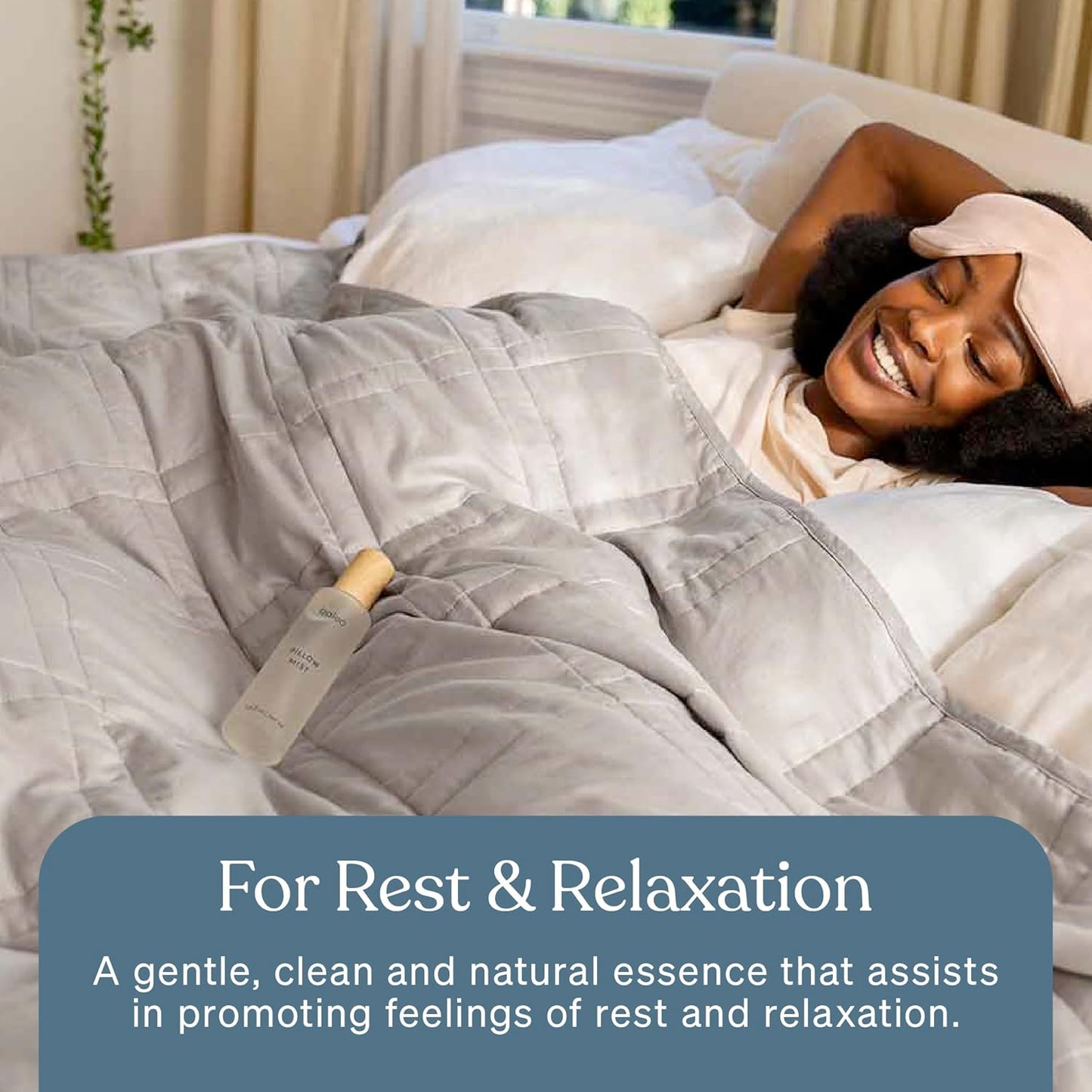 Baloo Pillow Mist | Natural & Calming Sleep Spray with Lavender & Bergamot | for Pillows, Linen & Bedding | Relaxing Aromatherapy for Sleep | 100ml