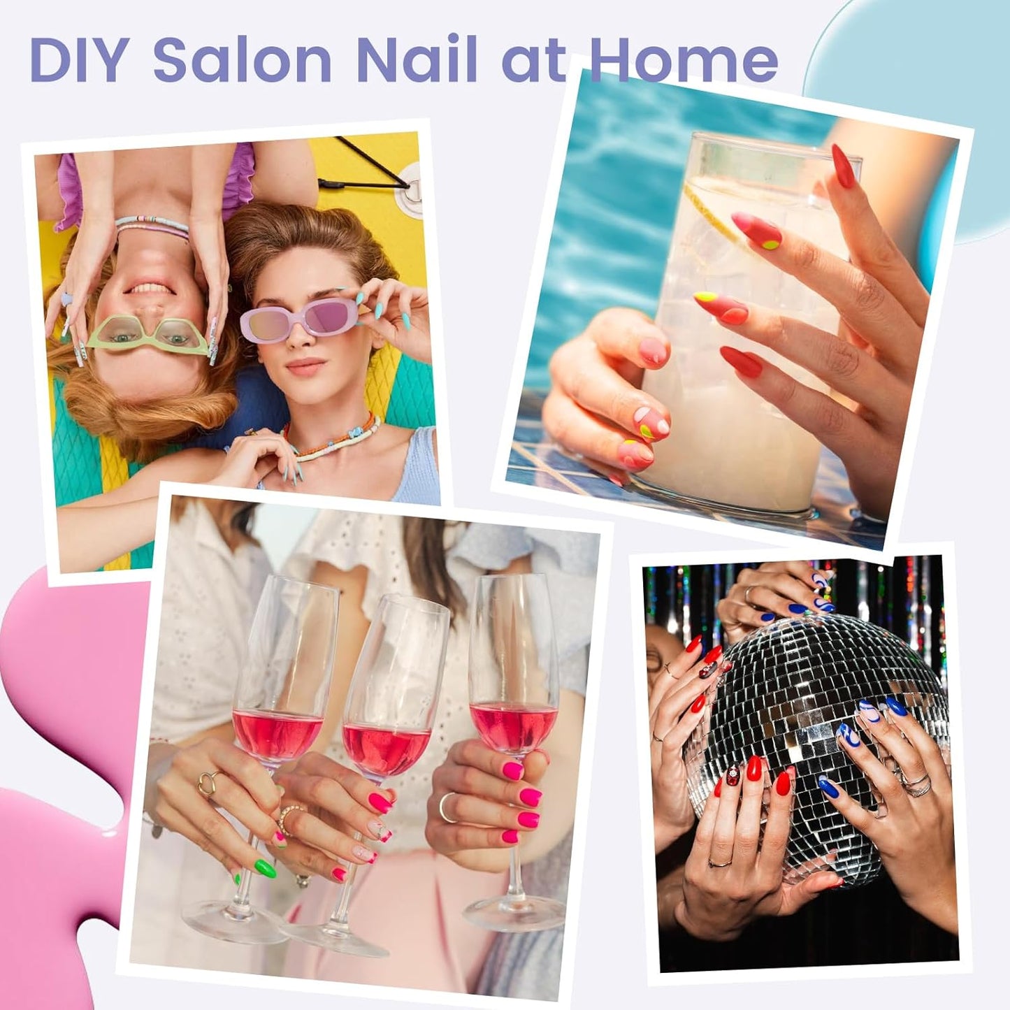 Short Oval Round Nail Tips, 240PCS Soft Gel Pre-shaped Half Matte Short Round Gel Nail Tips, 12 Sizes Full Cover Acrylic Press on Fake Nails for Nail Extension Art DIY Nail Salon