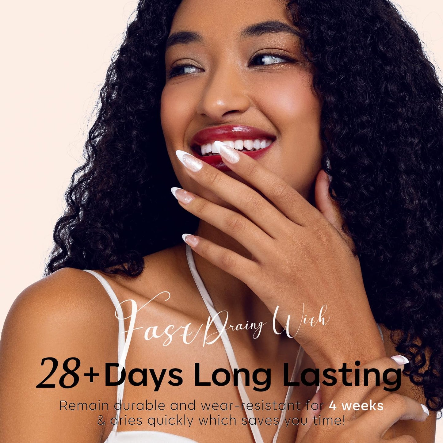 modelones Gel Nail Polish Set, Nude 6 Colors Neutral Gel Polish Skin Tone Pink Glitter Nail Polish Shimmery Pear Gel Polish Starter Kit Soak Off All Season Nude Gel Nail Polish LED Manicure DIY Salon