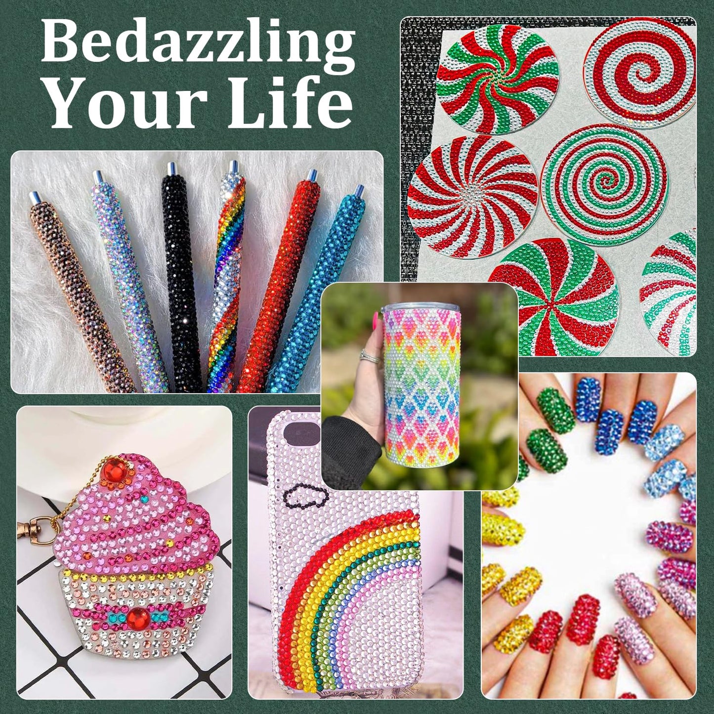 Resin Rhinestones for Crafting with B7000 Jewelry Glue, 2 Boxes Orange Flatback Crystals with 3Pcs 10ml Glue for Bedazzling Crafts DIY Nail Art Makeup,Non Hotfix Gems for Clothing Shoes