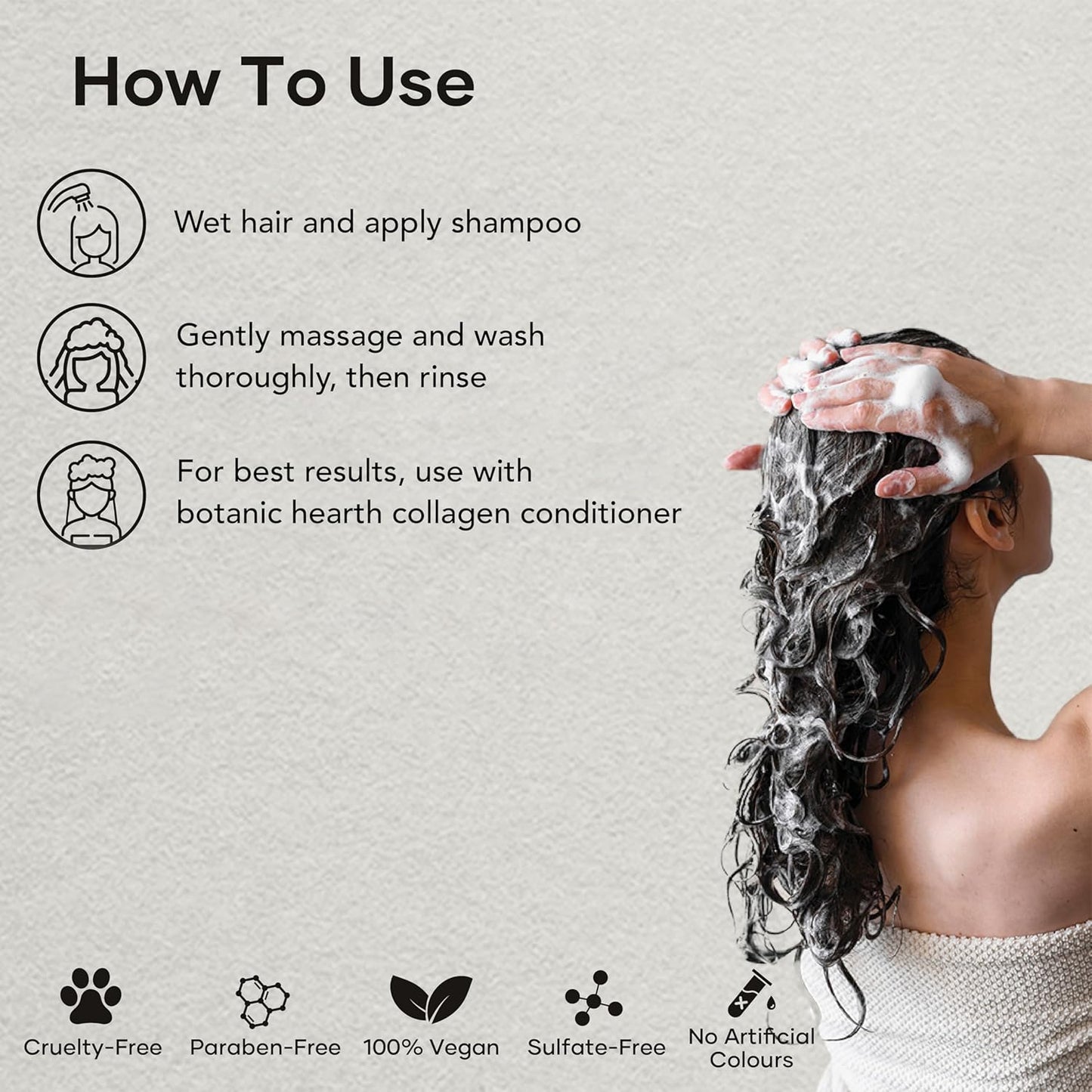 Botanic Hearth Biotin Shampoo | Infused With Korean Ginseng & Turmeric For Stronger, Thicker | Looking Hair | Sulfate & Paraben Free | 16 Fl. Oz