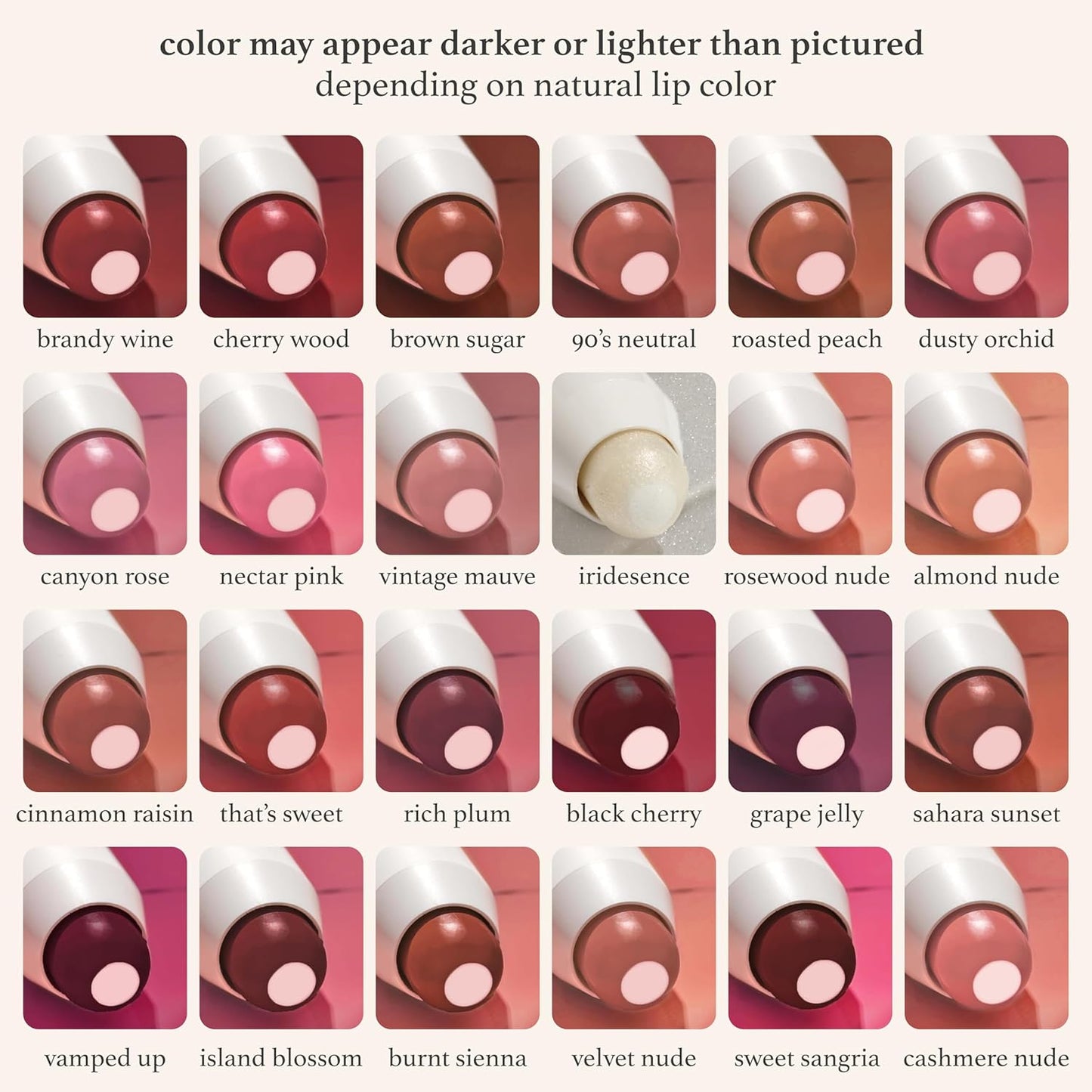 Julep It's Balm Tint of Color Lip Balm - Vamped Up | Hydrating Lip Color with Vitamin E Core | Natural Gloss Finish | Vegan & Cruelty-Free