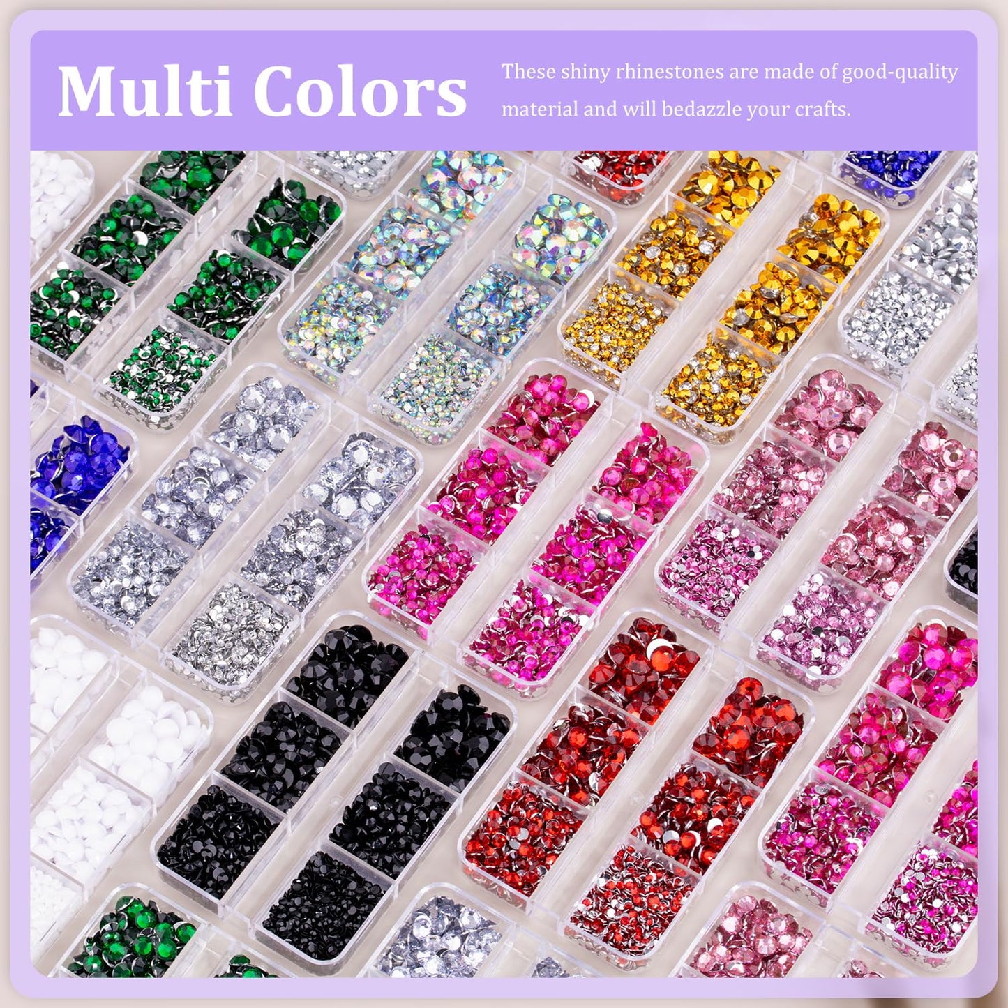 Resin Rhinestones for Crafting, 1 Box Copper Gold Multi Sizes Flatback Bedazzling Crystals for Crafts Nail Art Decoration, Non Hotfix Gems Charms for Tumbler Shoes Clothing Fabric Face Makeup