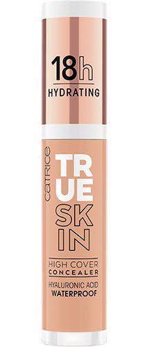 Catrice | True Skin High Cover Concealer (033 | Cool Almond) | Waterproof & Lightweight for Soft Matte Look | With Hyaluronic Acid & Lasts Up to 18 Hours | Vegan, Cruelty Free