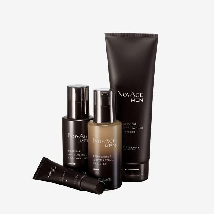 Nov Age Men Anti-Aging Skin Care Set for Ultimate Skin Full Of Set Skin Treatment by Sweden NOVAGE