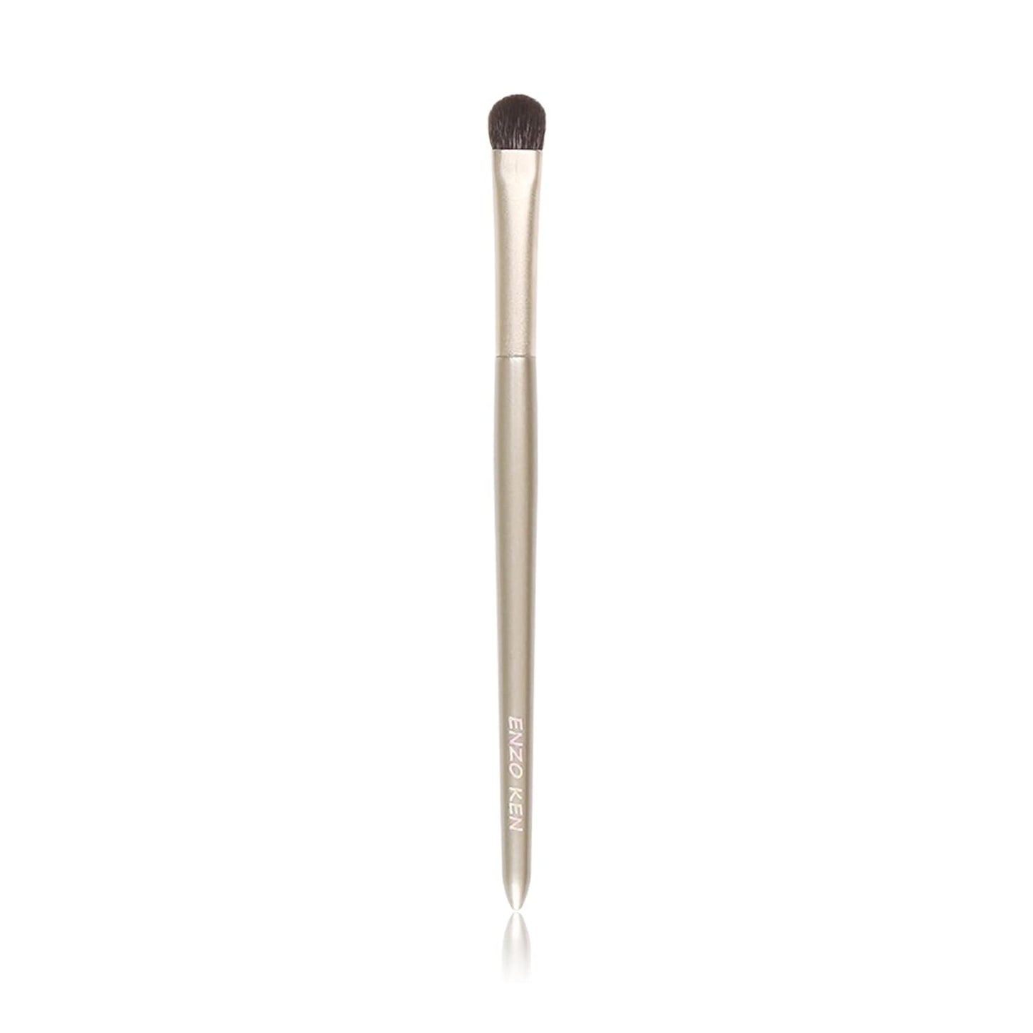 Natural Goat Hair Eye Shadow Brush by ENZO KEN, Large Smudge Eyeshadow Brush, Shader Eye Shadow Brush, Eye Shader Brush, Single Eyeshadow Brush, Eye Brushes, Eyeshadow Blending Brush. (Gold, E203L)