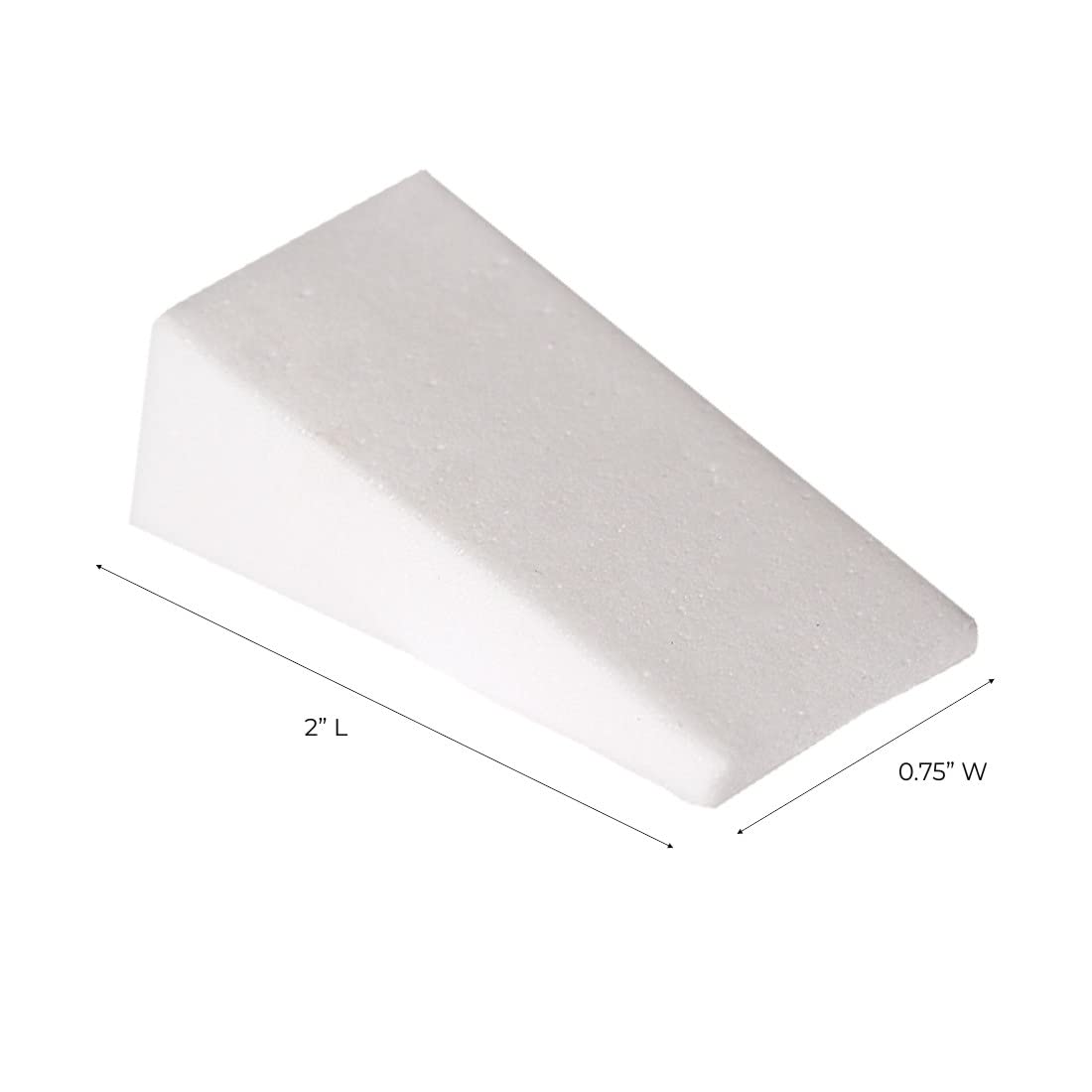 ForPro Professional Collection Beauty Wedges, Latex Free Foam Sponges, Makeup Blenders for Powder and Liquid Makeup, 100-Count