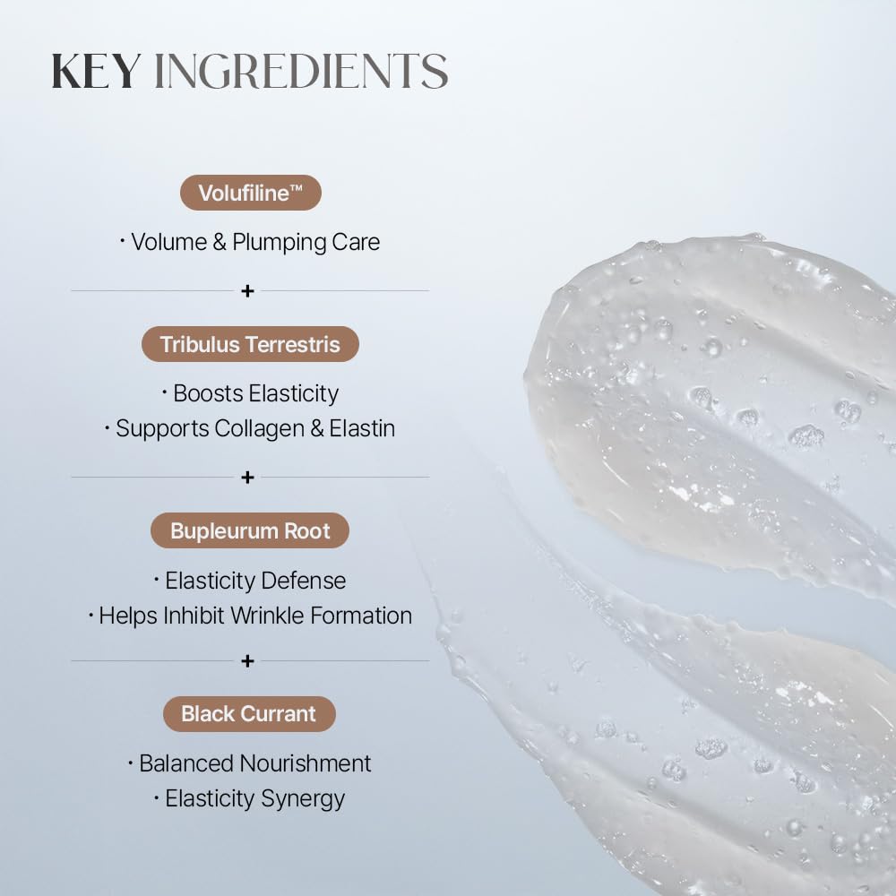 KOY Flow Lifting Wrapping Capsule Cream - Collagen Face Moisturizer For Anti-Aging & Hydration - Visibly Firm Skin with Volufiline Capsule - Travel Kit- Korean Skin Care 1.69 fl.oz