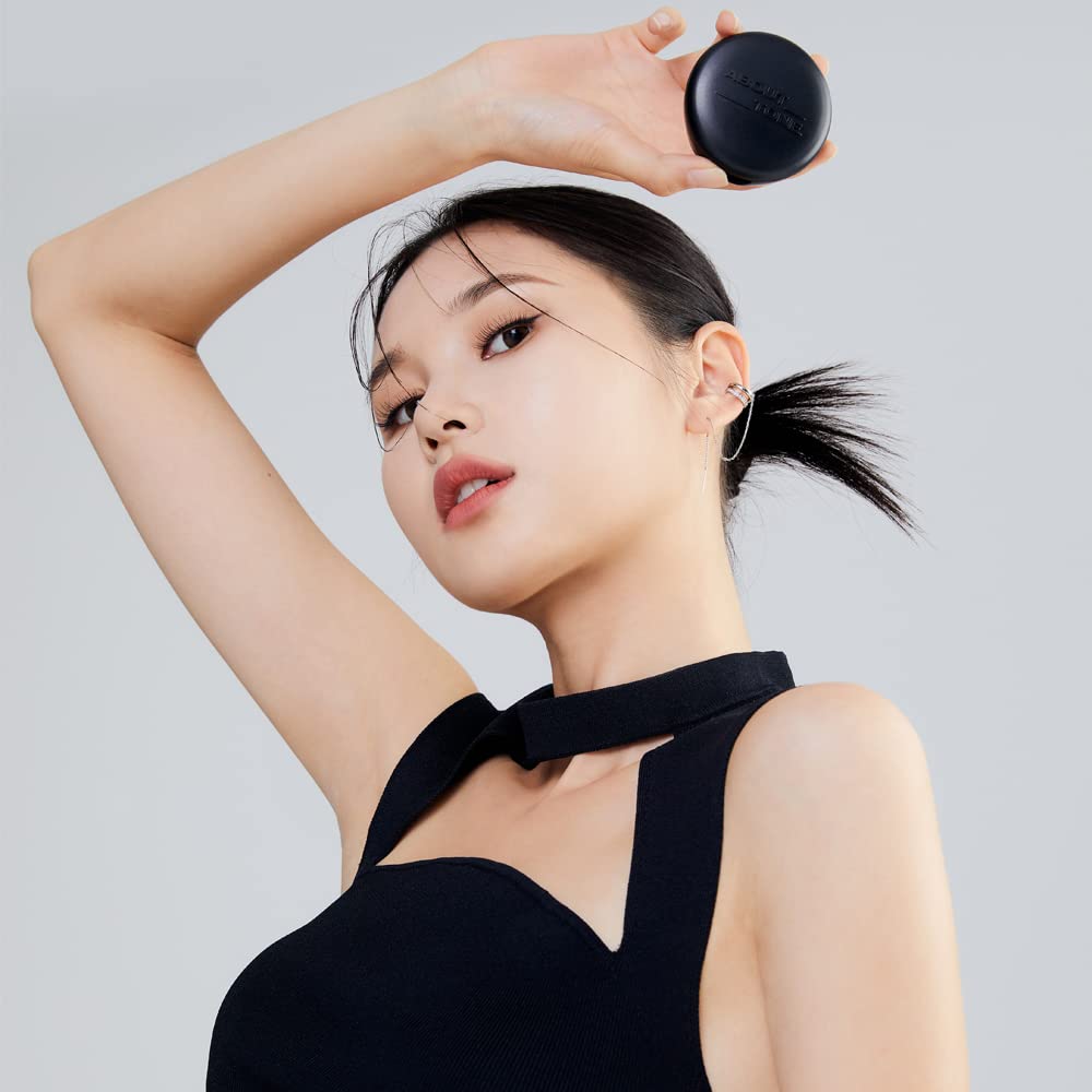 Blur Powder Pact 0.32oz - Pressed Powder Compact with Mirror and Puff Makeup Setting Finishing Blurring Natural Translucent Lightweight Face Sebum Oil Control Vegan Formula (03 NATURAL)