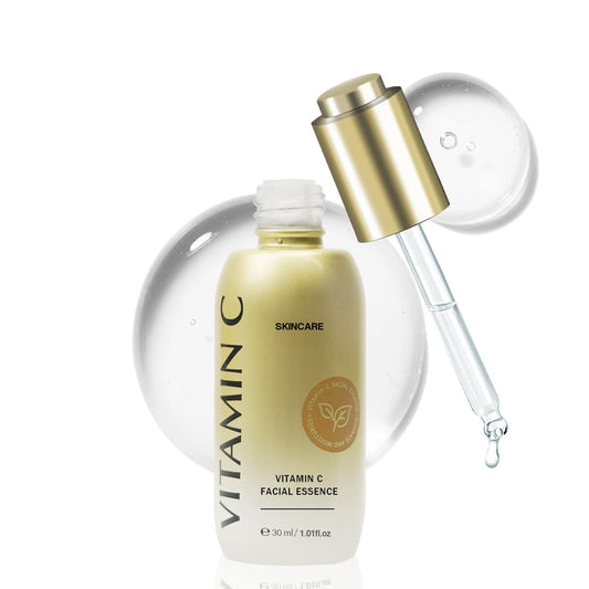 Vitamin C Serum for Face with Hyaluronic Acid, Boost Skin Collagen, Brightening, Antioxidant, Anti-Aging, Hydrate & Plump, Improve Appearance of Dark Spots, Tone, Fine Lines Facial Serum 30ml/1 fl oz