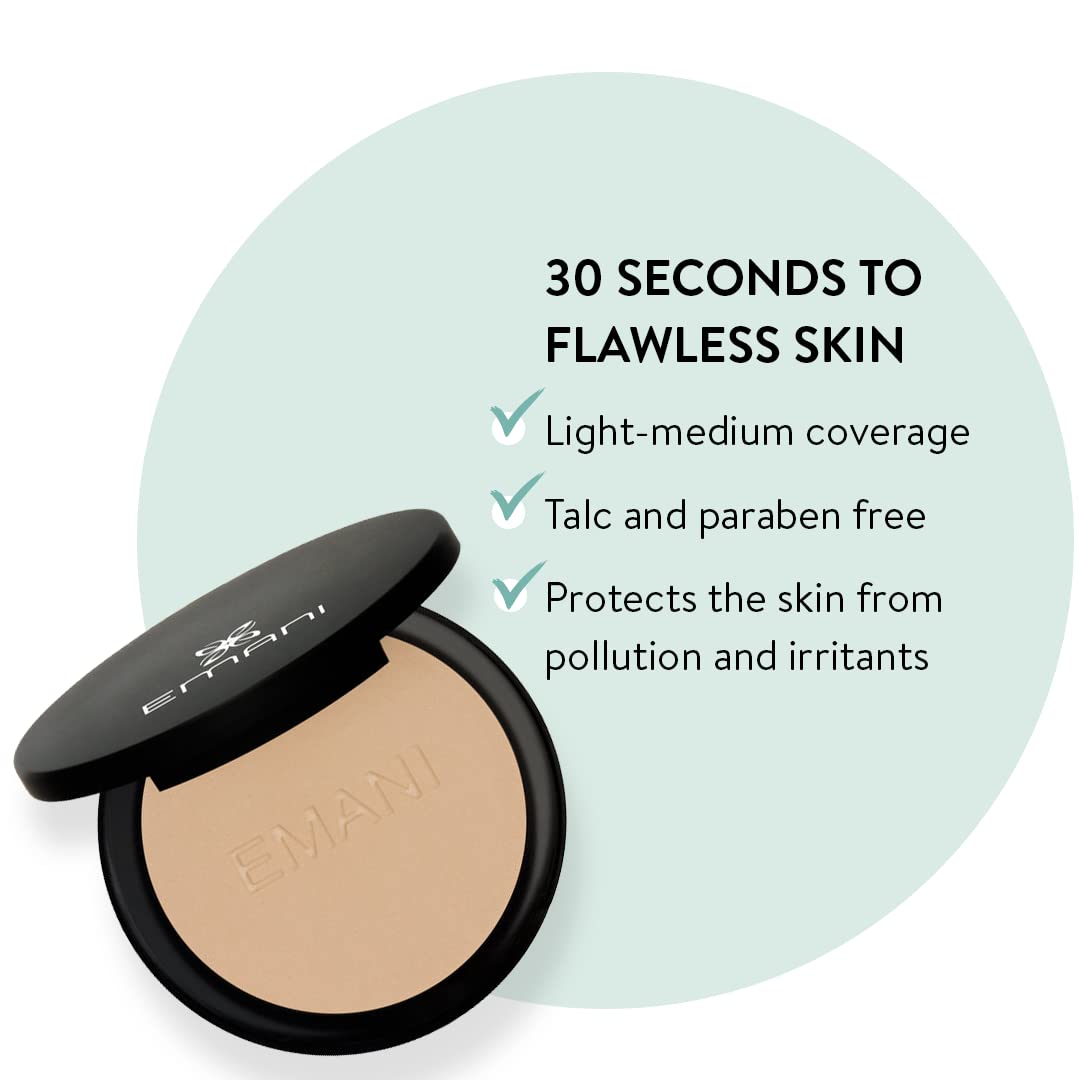 Emani Flex Minerals Pressed Foundation - 292 Golden