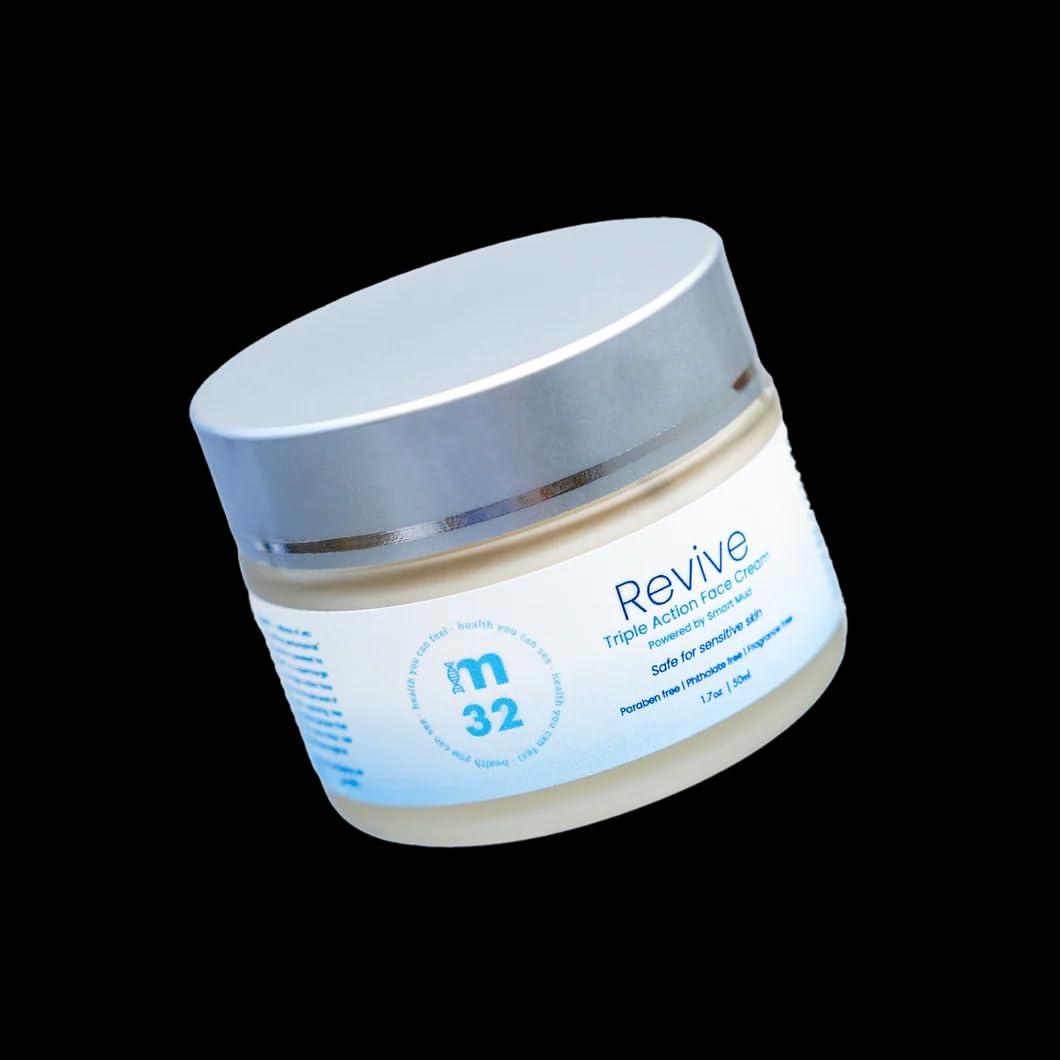 Revive Triple Action Face Cream with Fulvic Acid | Paraben Free | Phthalate Free | Squalene | Deeply Moisturizing
