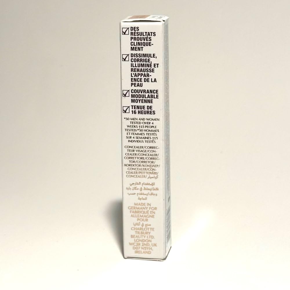 Charlotte Tilbury Beautiful Skin Radiant Concealer 11.75 Tan 0.25oz/7.2g