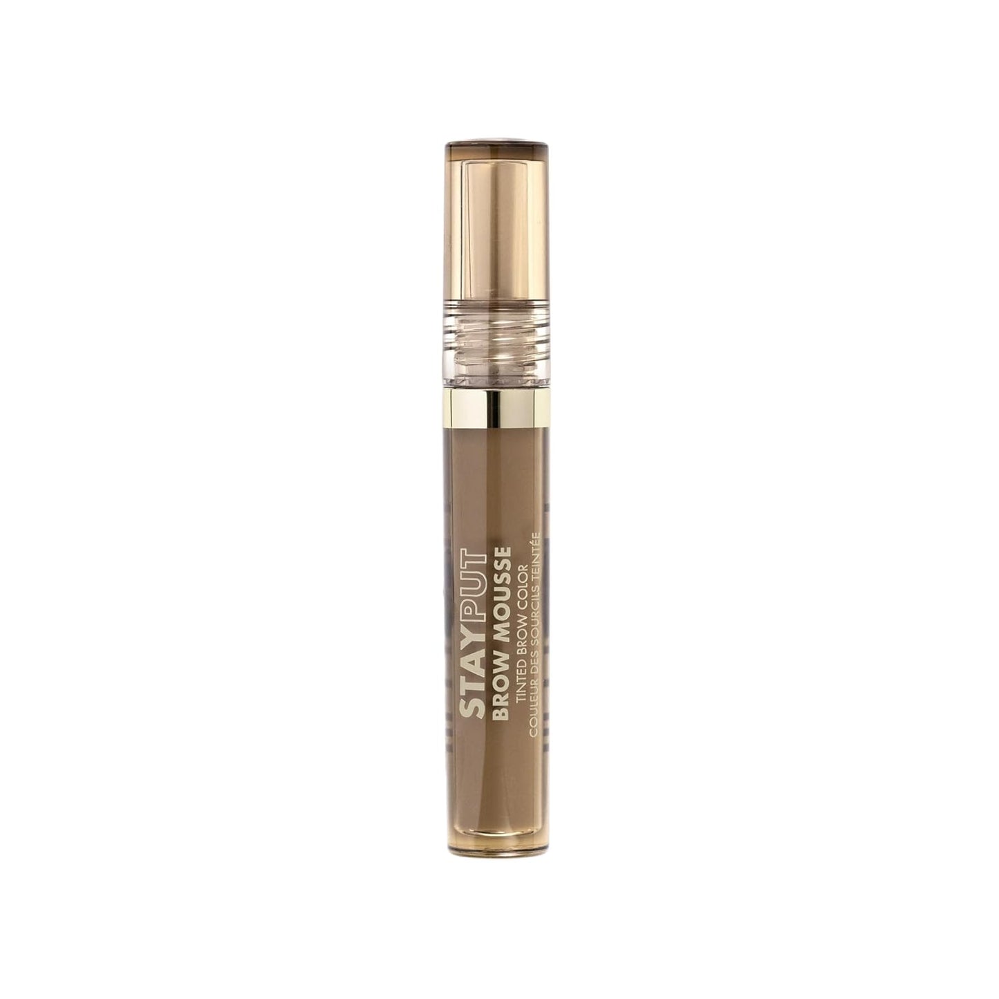Milani Brow Tint- Stay Put Tinted Brow Mousse, Nourishing, High-Pigment infused with Shea Butter, Jojoba Seed Oil & Panthenol Vitamin B5 - Soft Brown