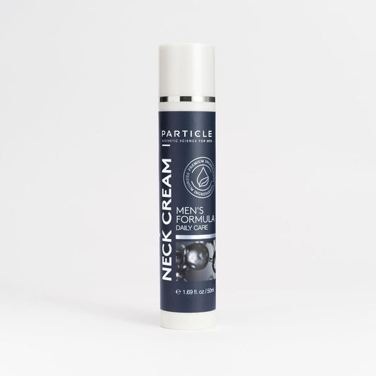 Particle Neck Cream for Men - Firming Cream, Lift and Moisturize The | Use on Saggy Skin or Turkey Anti Aging Triple Action with Collagen, Hyaluronic Acid, Retinol, 1 pack, 1.7 Fl Oz