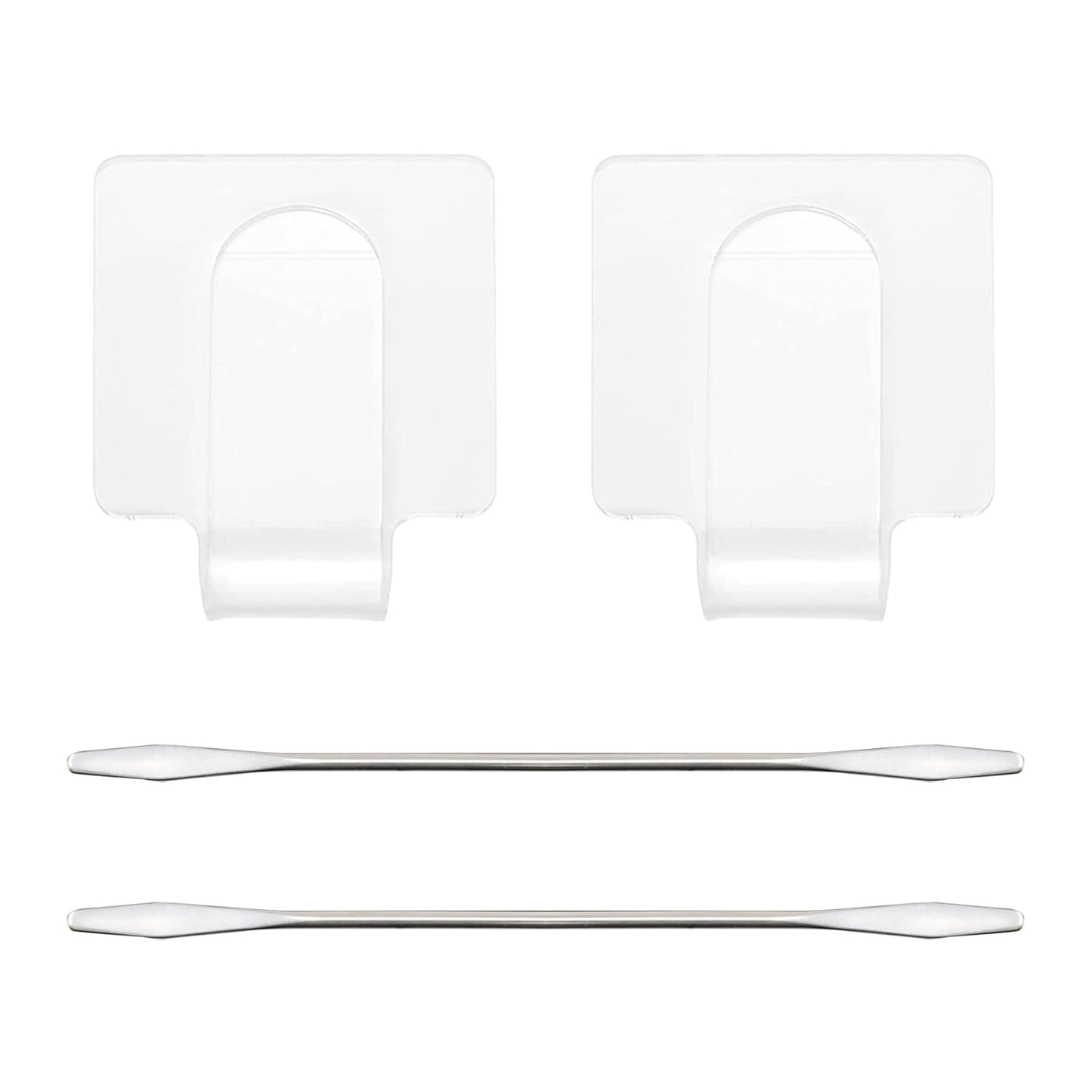 yueton 2SET Handheld Square Color Palette Acrylic Color Palette Beauty Color Palette Beauty Concealer Plate Liquid Foundation Color Palette Nail Art Transparent Palette for Makeup Foundation