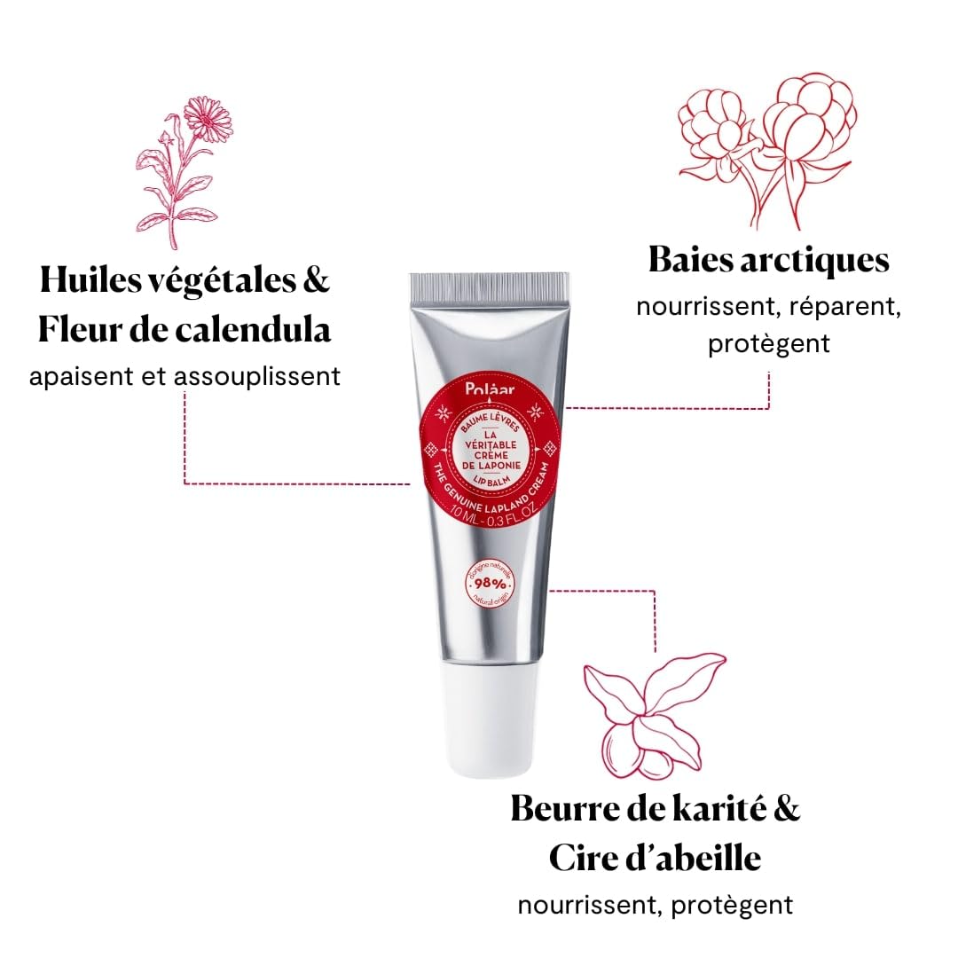 Polåar - Beauty Ritual Discovery Kit - Face, Hands & Lips Routine - Travel Essentials Skincare - Melting, Non-Greasy Textures, Cruelty Free, Made in France - 5 pcs