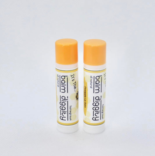 It's The Balm Diggity 2-pack Pineapple Beeswax, All-Natural, Moisturizing, and Nourishing Lip Balm Made With Just 5 Ingredients