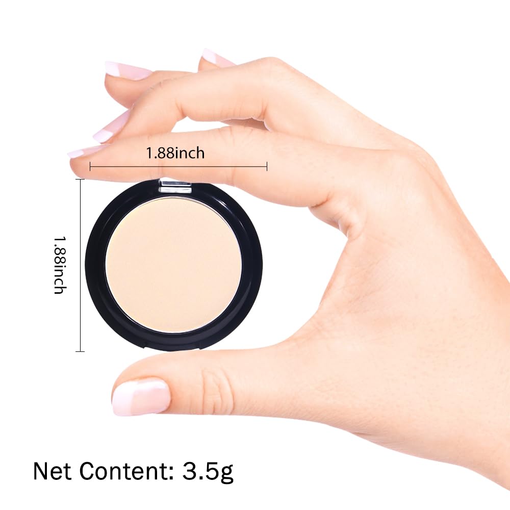 Monochrome Matte Eye Shadow Palette,Nude Beige Neutral Nude Matte Pressed Powder Single Eyeshadow,Natural Long Lasting Naturing-Looking Eyeshadow,Talc,Paraben Vegan & Cruelty Free