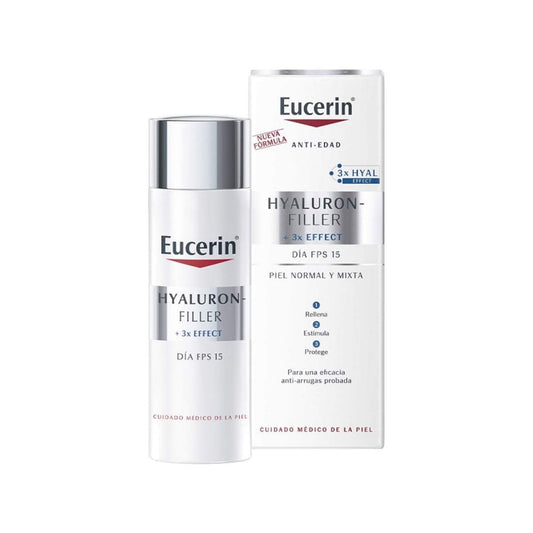 Eucerin Hyaluron-Filler 3x Effect Day Cream Normal Skin SPF15 50ml
