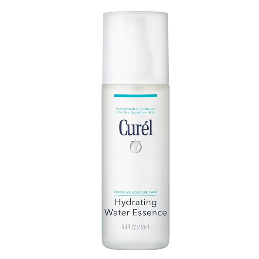 Curel Japanese Skin Care Hydrating Water Essence Toner, Water Based Face Moisturizer for Dry Skin, Serum for Face, 5 Oz