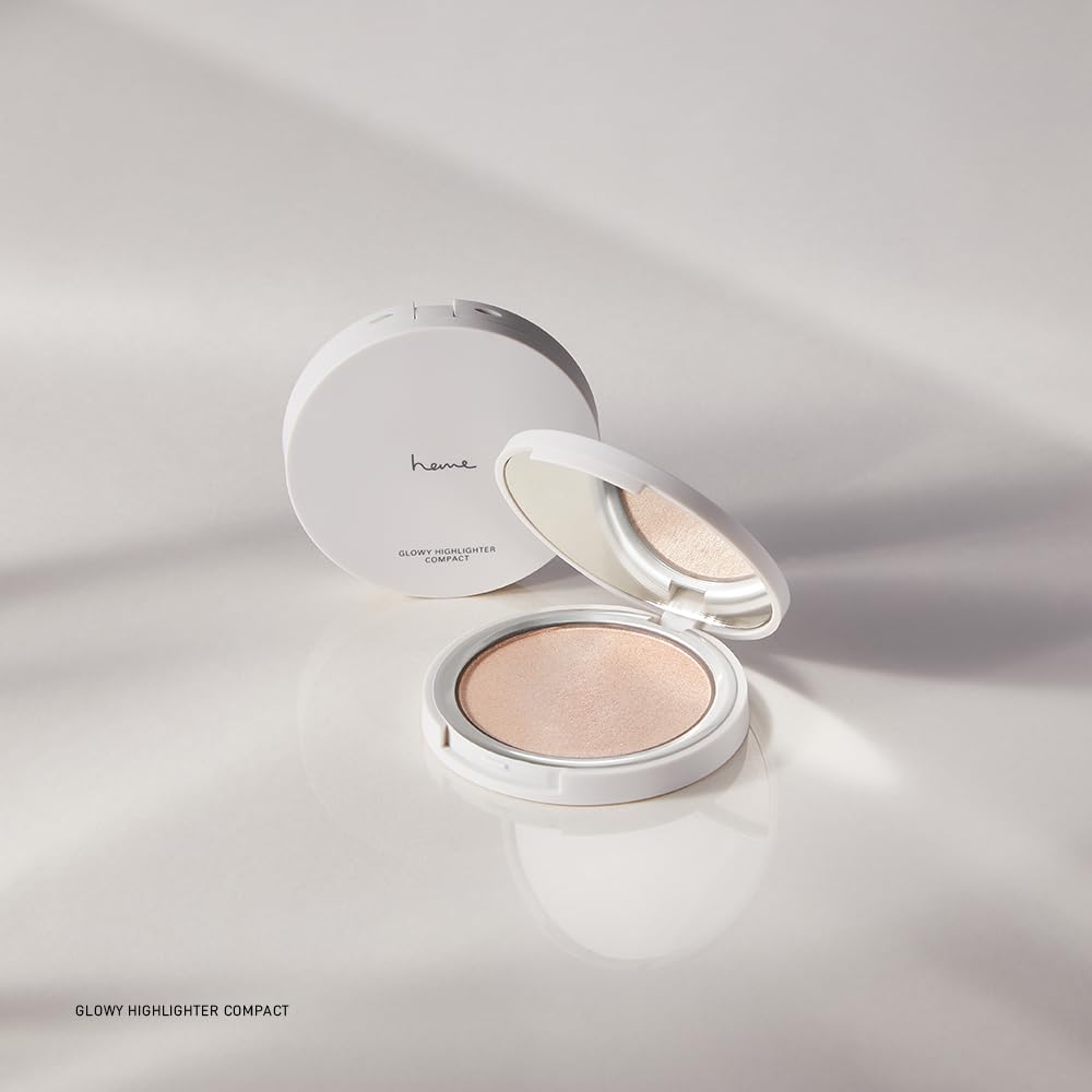 heme Glowy Highlighter Compact 5.5g (04 Glacial White)