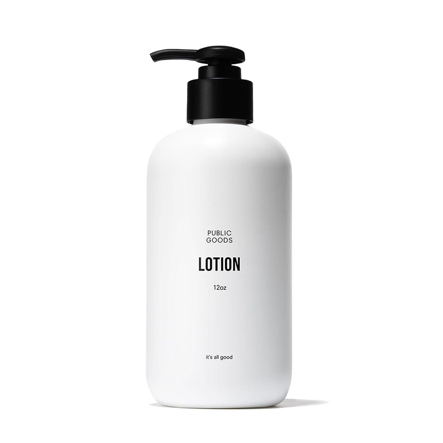 Public Goods Body & Hand Lotion for Women & Men | Natural Moisturizing Daily Lotion for Dry & Itchy Skin | Paraben & Sulfate Free | Made with Organic Essential Oils | Made in Canada | 12 Fl Oz Bottle