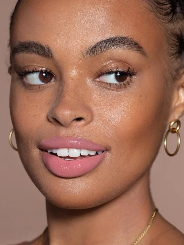 ILIA - Balmy Gloss Tinted Lip Oil | Smoothing Lip Color, Never Sticky | Hydrate, Plump + Moisturize with Hyaluronic Acid | Vegan, Cruelty + Gluten-Free (Petals, 0.14 fl oz | 4.3 ml)