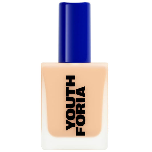 Youthforia Date Night Skin Tint Serum Foundation, Light-Medium Coverage, Hydrating Formula, Vegan & Cruelty-Free, 180 Light - Neutral with Warm Undertones