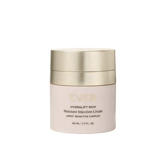 EVER Rich Face Moisturizer (Dry Skin)- Overnight Renewal Facial Lotion, Instant Face Lift Cream, Smooths Lines and Wrinkles, Restores Skin Elasticity, Packed with Urea, Squalane, and Vitamins