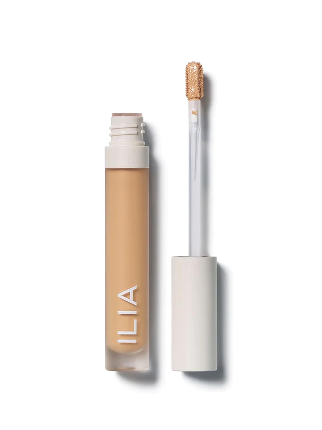ILIA - True Skin Serum Concealer | Non-Comedogenic, Cruelty-Free, Vegan, Safe For Sensitive Skin, Reduces Appearance of Dark Circles + Blemishes (Kava SC3, 0.16 oz | 5 ml)
