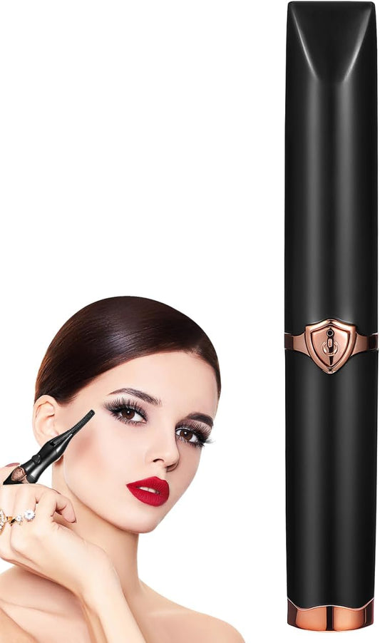 Electric Eyelash Curler Heat - USB Rechargeable Heated Eyelash Curler with 3 Temperature Settings for Curls and Perfect Eye Makeup