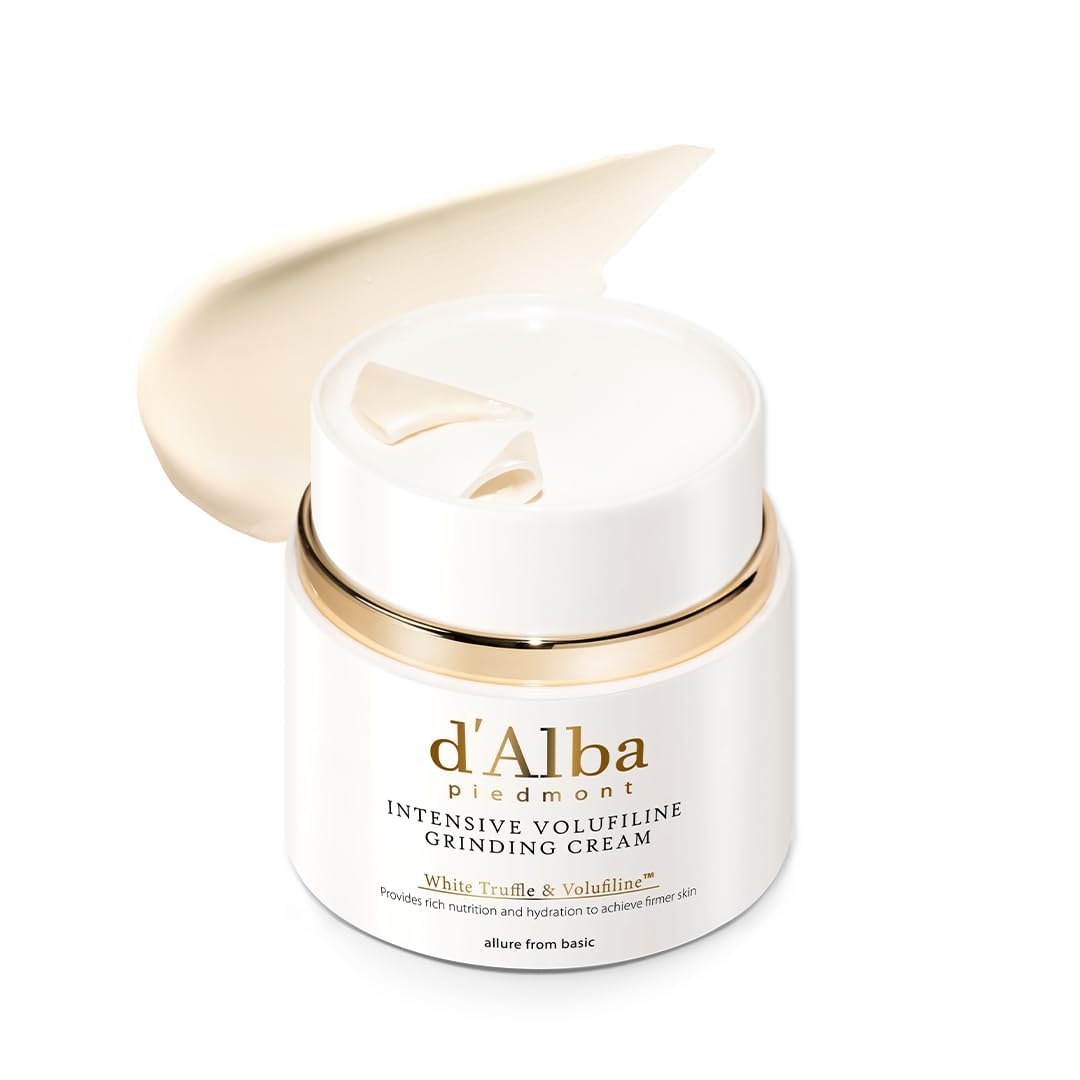 d'alba Piedmont Italian White Truffle Intensive Grinding Cream, Volufiline 50,000ppm, elasticity care and nourishment, Korean Skin Care