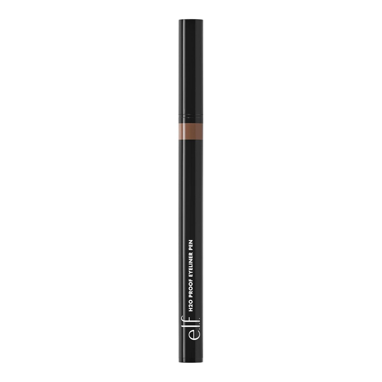 e.l.f. H2O Proof Eyeliner Pen, Felt Tip, Waterproof, Long-Lasting, High-Pigmented Liner For Bold Looks, Vegan & Cruelty-Free, Deep Brown
