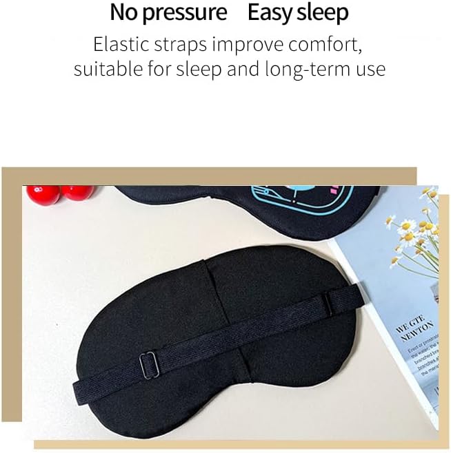 PERFECTSIGHT Sleep Eye Masks, Cute Plush Sleep Eye Cover Lightweight Adjustable Eyeshade Faux Fur Mask Cover for Women Men Sleep Travel Nap, Purple Unicorn