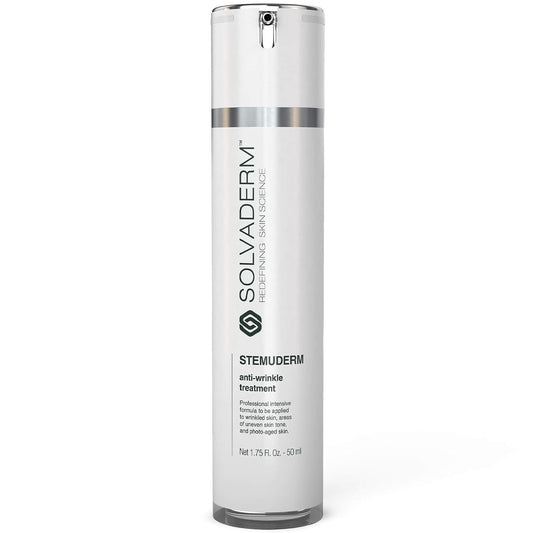 Stemuderm Face & Eye Cream - Anti Aging Skincare - Daily Moisturizer for Fine Lines, Wrinkles & Eyebags - Supports Natural Production of Collagen & Elastin - Organic Plant Based Stem Cells - 1.7 fl oz