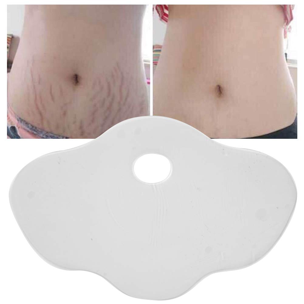 Beauty Stickers,Reusable Silicone AntiWrinkle Belly Stomach Pads Stickers Stretch Marks Removal For Skin Care