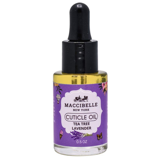 Maccibelle Cuticle Oil 0.5 oz - Heals Dry Cracked Cuticles (Lavender, 0.5 Fl Oz (Pack of 1))