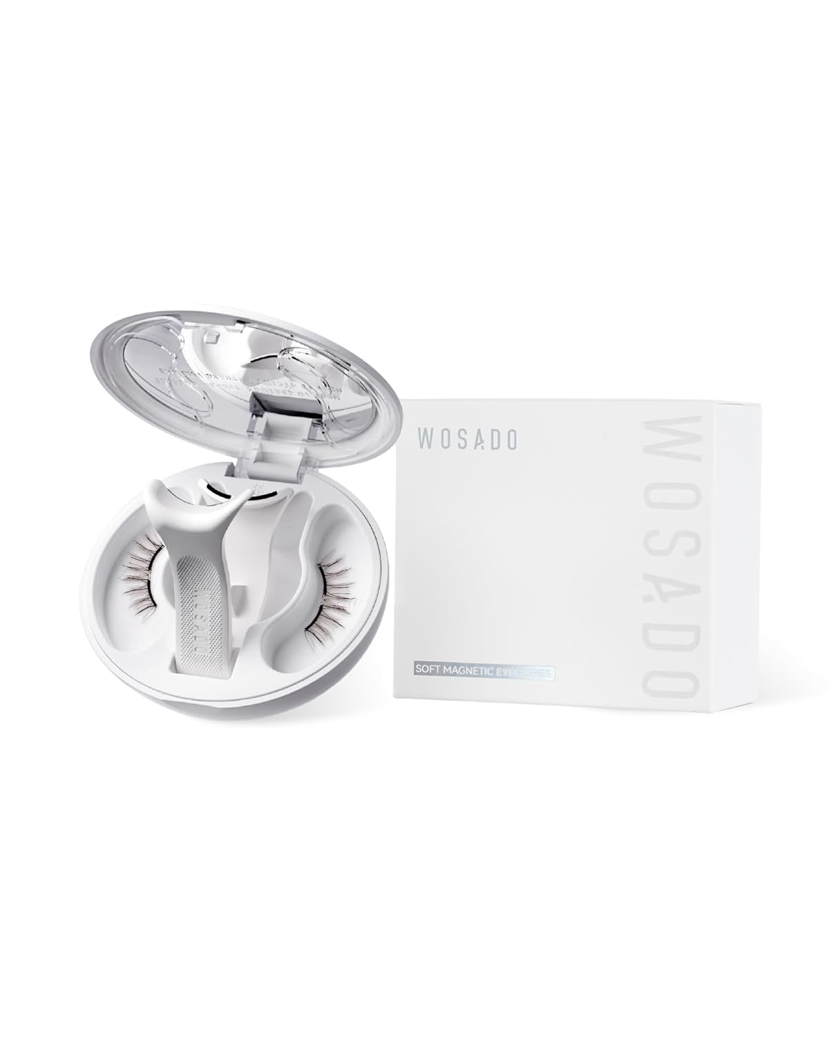 Magnetic Eyelashes with Applicator Kit, [Destination Collection: No.27 Chicago Skyline] Reusable Magnetic Lashes without Eyeliner, Glue-free False Lashes, Waterproof, Lightweight