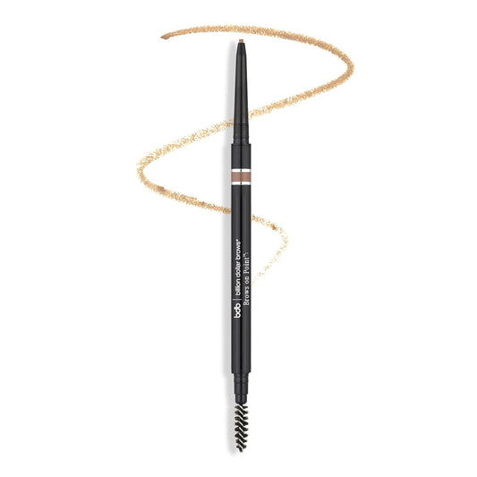 Billion Dollar Brows On Point Waterproof Micro Eyebrow Pencil - Blonde and Self-sharpening Tip for Natural, Blendable Lines