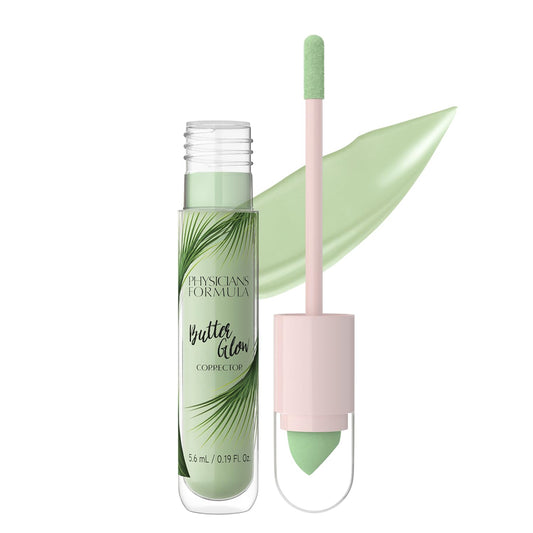 Physicians Formula Butter Glow Corrector, Neutralizes Redness & Conceals Blemishes, Infused with Illuminating & Moisture Boosting Ingredients - Green