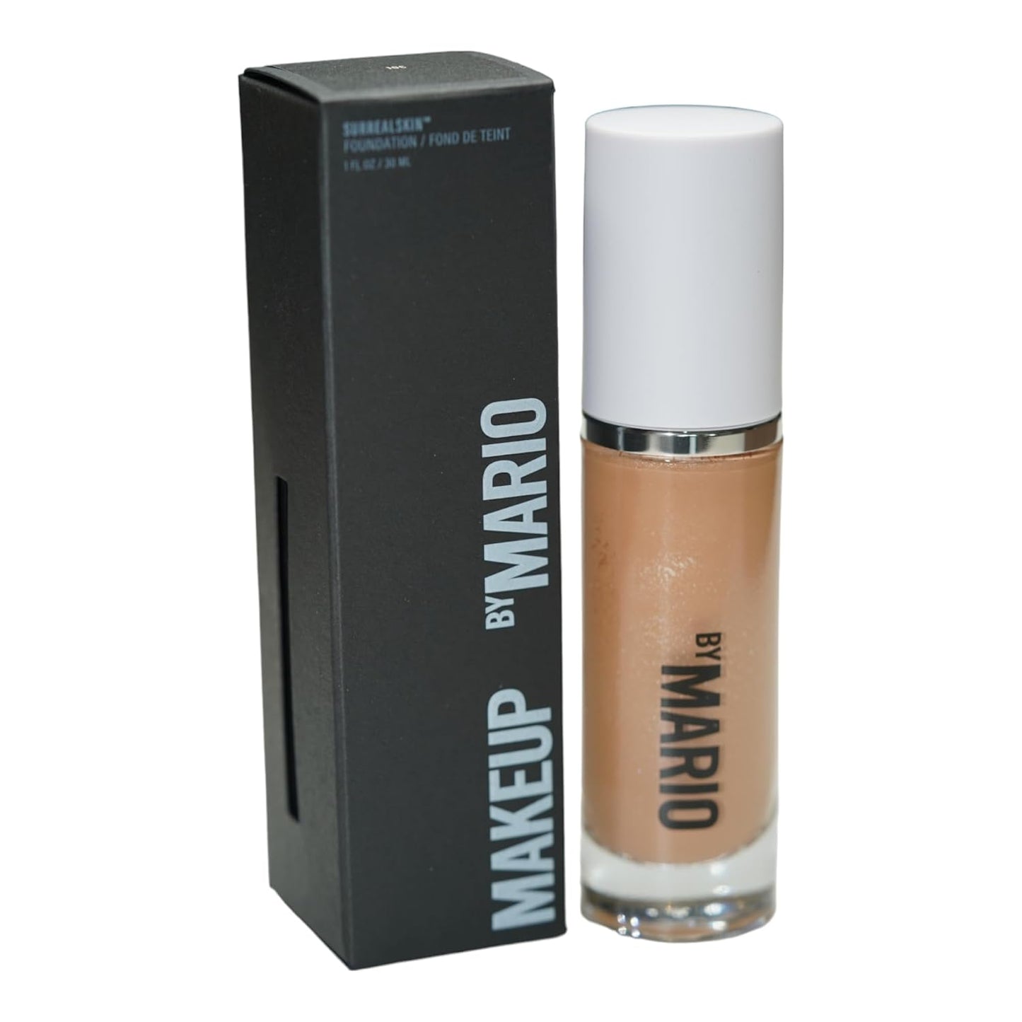 MAKEUP BY MARIO SurrealSkin Liquid Foundation, Liquid Formula, Vegan, Long-wearing coverage, Hydrating, Natural Finish, Size 30 mL (10C - light with medium cool undertone)